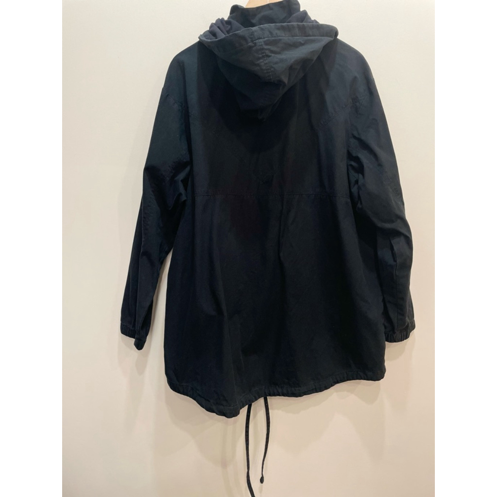 Aerie 1/4 Zip Pullover Anorak Hooded Utility Jacket L Hood Minimal Gorpcore - Picture 3 of 8